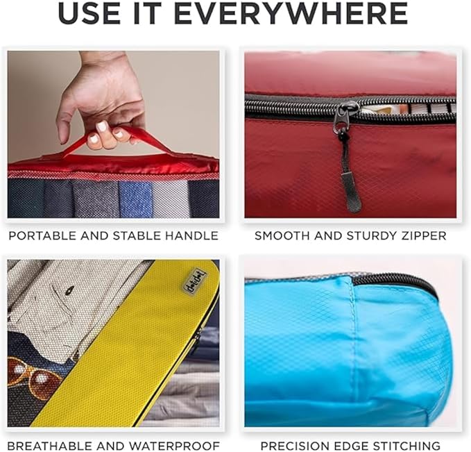 Medium Packing Cubes for Suitcases - Image 2