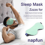napfun Neck Pillow for Traveling, Upgraded Travel Neck Pillow for Airplane 100% - Image 4