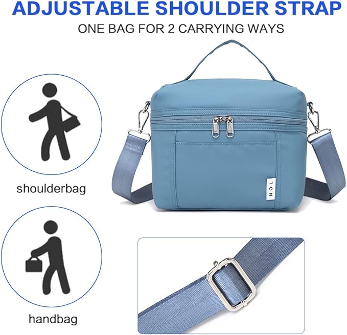 NOL Natural Organic Lifestyle Small Insulated Lunch Bags - Image 7