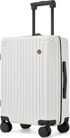 20 Inch Carry on Luggage, Airline Approved 22x14x9 Hard Shell Carry on Suitcase by TRAVELLUGGAGE