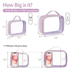 PACKISM Clear Makeup Bag - Image 3