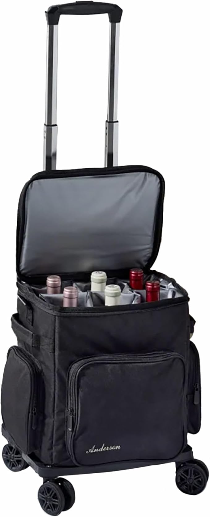 Wine Enthusiast 6 Bottle Insulated Wine Bag by WineEnthusiast