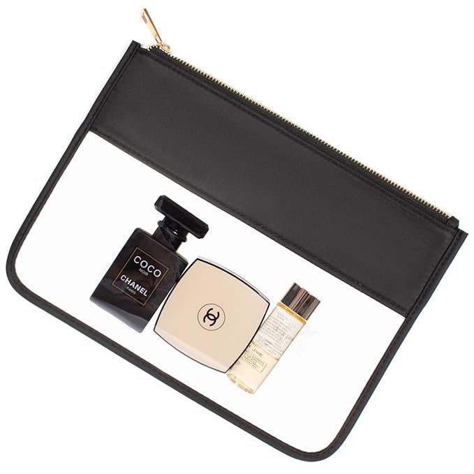 LETGO Clear Makeup Bag Pouch for Travel by LETGO