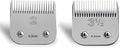 Professional Detachable Replacement Ceramic Blades set,compatible with oster Classic 76/Star-Teq/Power-Teq andi A*dis AGC,BDC,BGC,MBG Series Clippers (Size 2#+Size3#)