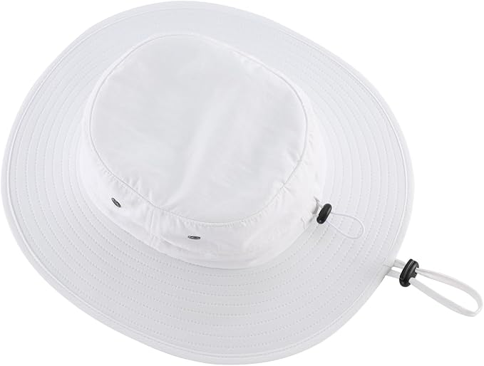Home Prefer UPF50+ Mens Sun Hat Wide Brim Fishing Hat Sun Protection Beach - Image 5