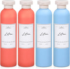 Travel Shampoo Bottle, Empty Plastic Squeeze Bottles 8.8oz by UMETASS