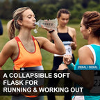 INOXTO Soft Flask, Collapsible Soft Water Bottles - Image 7