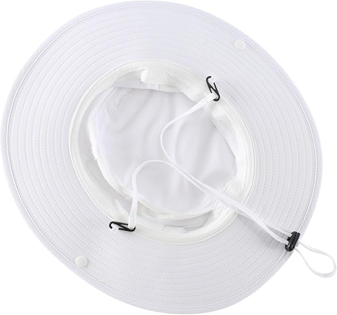 Home Prefer UPF50+ Mens Sun Hat Wide Brim Womens UV Protection Beach Bucket Hat - Image 5