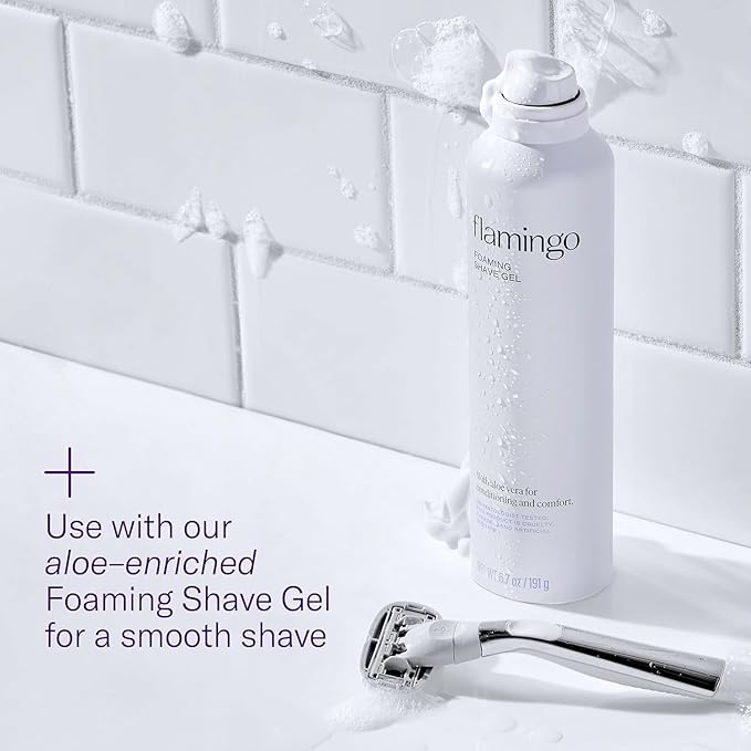Flamingo Shaving Razor Set for Women - Image 4