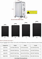Luggage Cover, Protective Washable Suitcase Cover - Image 6