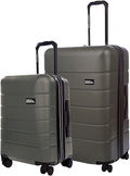 Eddie Bauer Glacier Carry-On 22" and Checked 30" Luggage | Hardside | Spinner by EddieBauer