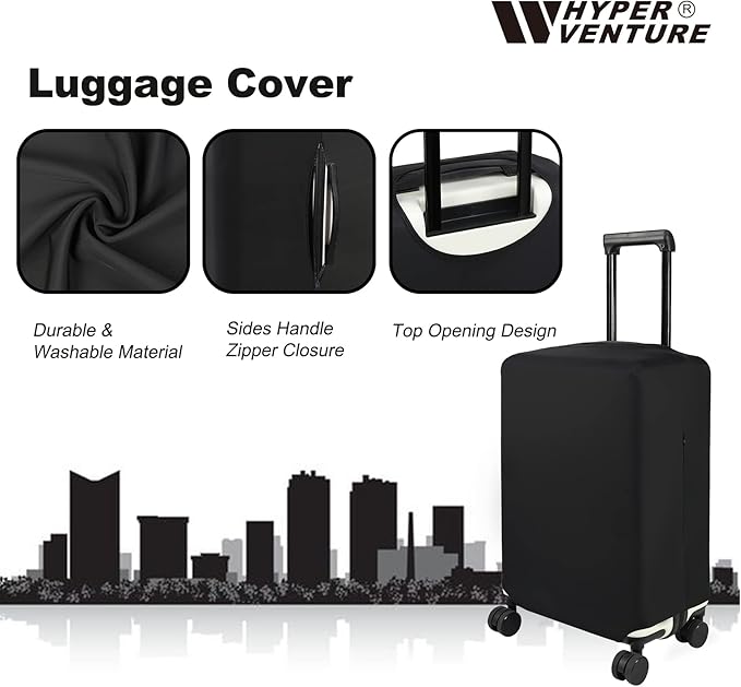 HYPER VENTURE Washable Luggage Cover - Image 2