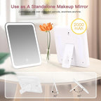 Travel Makeup Bag with LED Mirror, Cosmetic Bags - Image 6