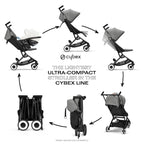 Cybex Libelle Lightweight pockit Travel Baby Stroller - Image 3