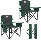 Oversized Camping Chairs 2 Pack by ColegenceOutdoor