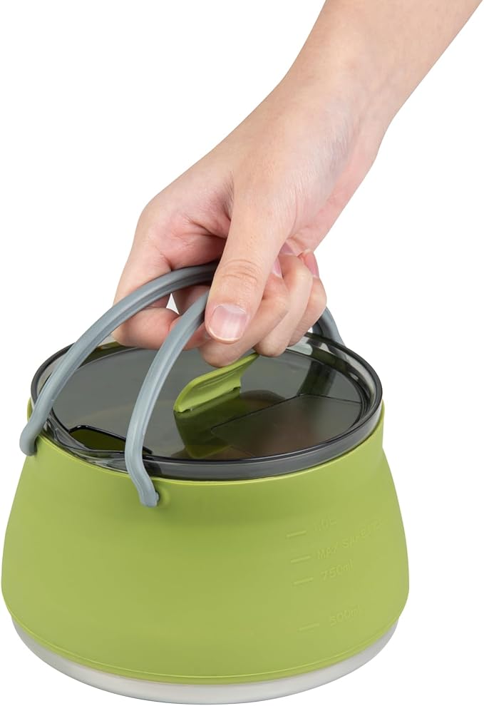 Restaurantware-Hi Tek 1 Liter Collapsible Camping Kettle, 1 Portable Cook Pot - - Image 11