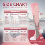 Compression Socks 4 Paris for Women & Men 20 (S/M / 01 Blue| White| Green| Pink)