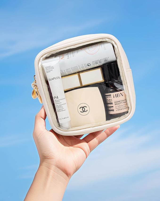 LETGO Small Makeup Bags for Purse-Mini Clear Toiletry Bag, Travel Size - Image 4