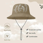 Durio Waterproof Bucket Hats for Woman UPF 50+ Sun Hat UV Protection Packable - Image 5