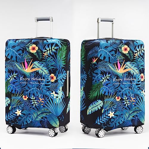 Travelkin Suitcase Covers For Luggage Tsa Approved Luggage Covers Protector (Paradise / S)