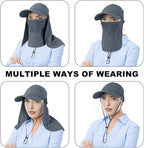 Foldable Sun Cap, Fishing Hats, UPF 50+ Protection Caps - Image 4
