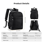 K&F CONCEPT Camera Backpack Bag, Professional DSLR/SLR/Mirrorless Camera Bag - Image 8
