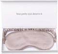 Silk Sleep Mask Light Blocking Luxury 100% Mulberry 19mm Silk Eye Mask Eye by YanserSelection