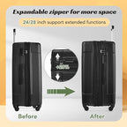 Merax Luggage Sets of 2 Suitcases - Image 4