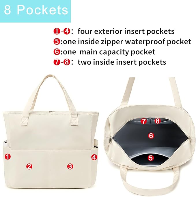 Waterproof Beach Tote Pool Bags - Image 3