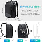 BANGE Travel Backpacks, Weekender Carry On Backpack, Waterproof Men's Business - Image 2