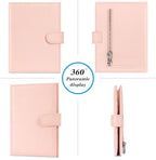 Passport Holder for Travel Women RFID Blocking Genuine Leather Passport Wallet - Image 6
