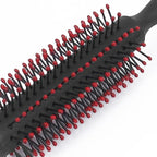 uxcell Curly Hair Hairbrush, Professional Round Tangle Hairbrush for Blow Drying, Curling Hair Comb with Plastic Handle for Detangling, Hair Styling Bristles for Women Men, 1 Pack