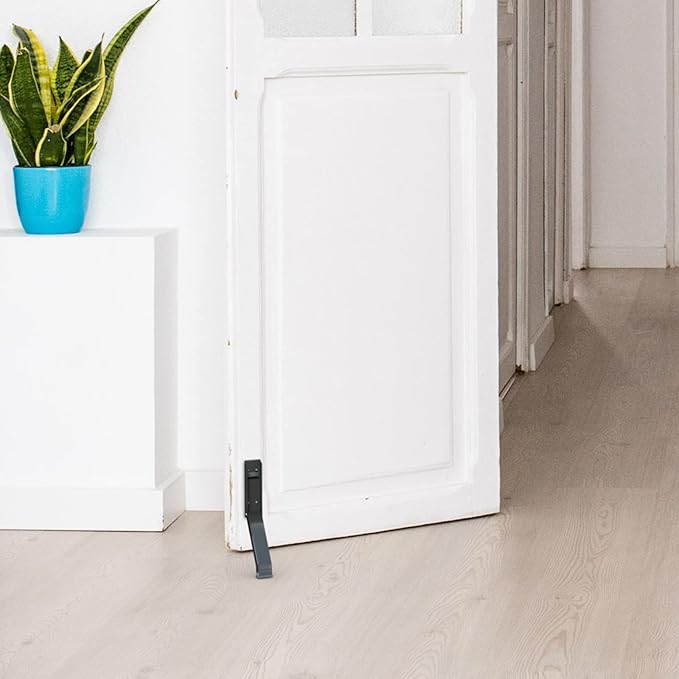 Door Stopper, Door Holder, No Drilling Door Stoppers, Easy Pedal Kick Down Door - Image 8