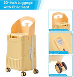 20 Inch Ride on Luggage With Seat - Image 3