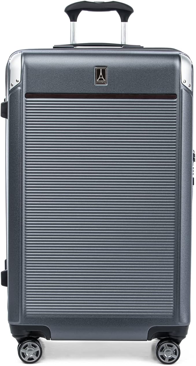 Travelpro Platinum Elite Hardside Expandable Checked Luggage, 8 Wheel Spinner by Travelpro