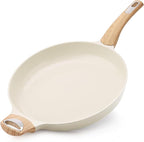 SENSARTE Ceramic Nonstick Frying Pan Skillet 12.5Inch Non Stick Pan by SENSARTE