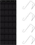 28 Mesh Pockets Hanging Shoe Organizer, Over the Door Shoe Organizer，Closet by Unknown
