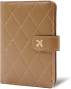Melsbrinna Premium Leather Passport Holder Covers Case, Waterproof Rfid by Melsbrinna