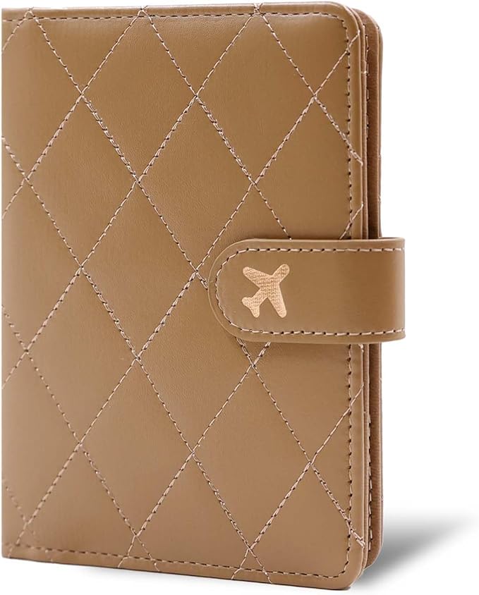 Melsbrinna Premium Leather Passport Holder Covers Case, Waterproof Rfid by Melsbrinna