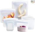 Stasher Premium Silicone Reusable Food Storage Bags, Lunch Bag, Travel by Stasher