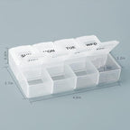 Serfeymi Weekly Pill Organizer 3 Pack Medicine Organizer Travel Pill Box 7 Day - Image 2