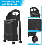 20 Inch Ride on Luggage With Seat - Image 3
