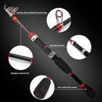 Collapsible Fishing Rod and Reel Combo, BalanZze Telescopic Fishing Rod - Image 2