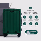 Nobl Travel Carry On Luggage, Noble Zipperless Aluminum Frame PC Hard Shell - Image 8