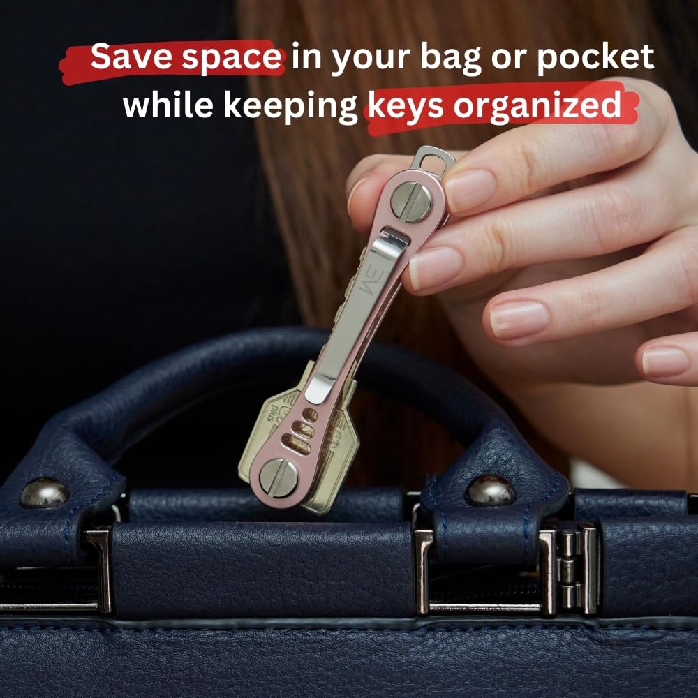 Compact Key Holder (Rose Gold)