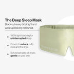 Dore & Rose Deep Sleep Mask Light Blocking, 23 Momme Mulberry Silk Eye Mask - Image 5
