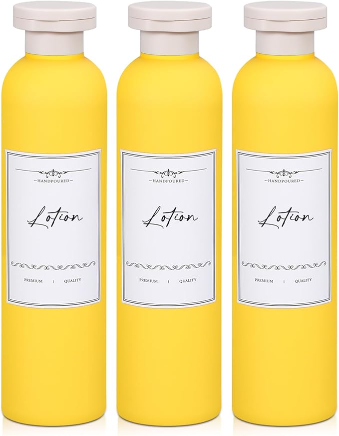 Travel Shampoo Bottle, Empty Plastic Squeeze Bottles 8.8oz by UMETASS