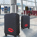 Travel Luggage Cover Fits 23 (M / Polkadot)