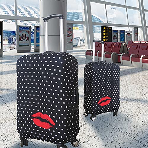 Travel Luggage Cover Fits 23 (M / Polkadot)