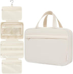 Toiletry Bag For women, Portable Hanging Organizer, 4 Leakproof Compartment for by PREZON